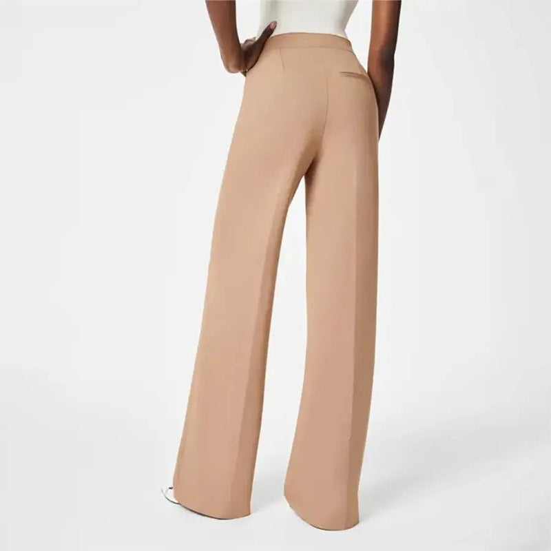 🔥Oferta 50% DESCUENTO🔥Pantalones de Pierna Ancha de Talle Alto y Alta Elasticidad para Mujer Tallas Grandes