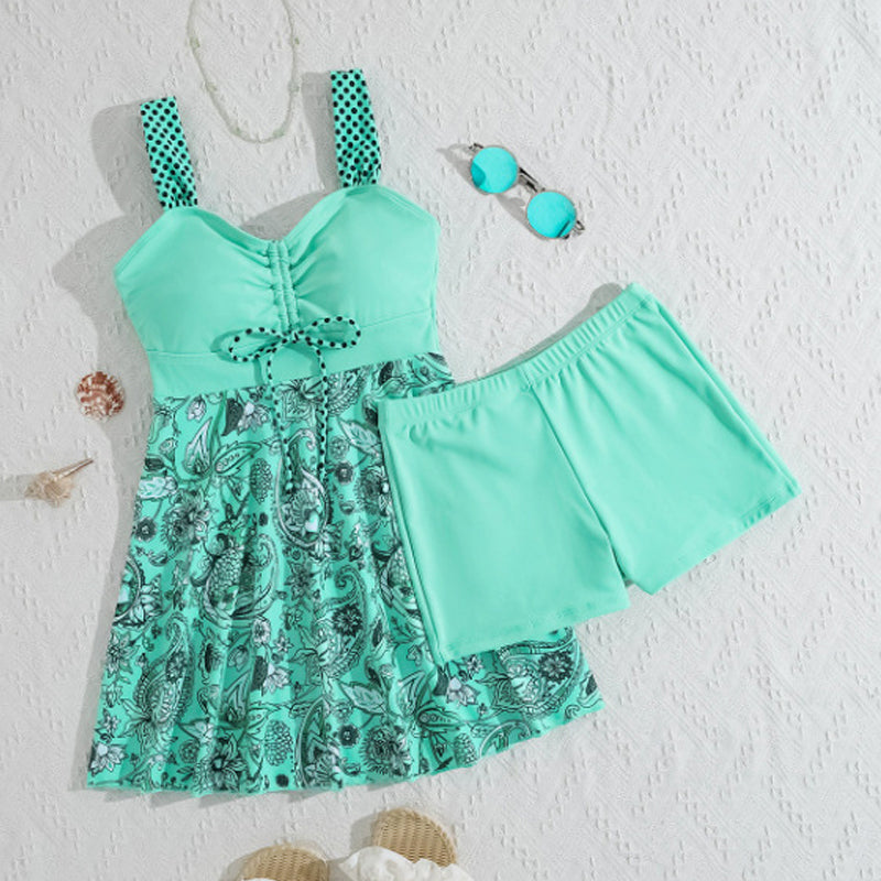 🔥Último día: ¡solo 19,99 €!⚡¡Más de 50 000 unidades vendidas! 👙 Top de tirantes y bañador ajustado: bañador de dos piezas desmontable.